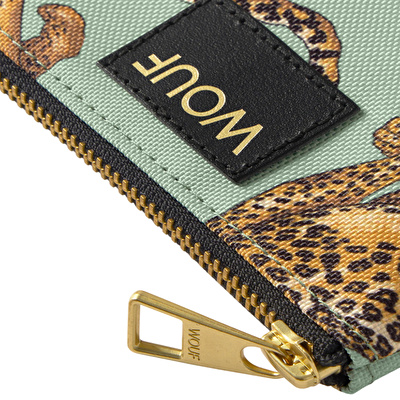 WOUF Emerald Leopard Wallet